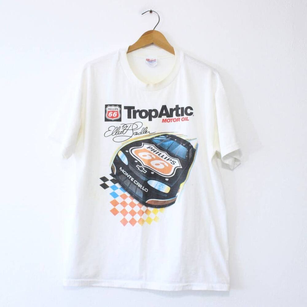 Vintage Elliott Sadler Nascar T Shirt Large